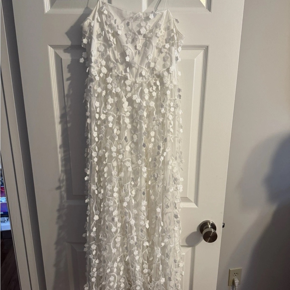 BHLDN 3D Flower Vine Fit & Flare Dress (bought from Anthropologie)